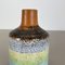 Vintage German Fat Lava Ceramic Vase from Veb Haldensleben, 1970s 7