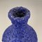 Blaue Brutalistische Vase von Silberdistel, 1960er 3