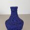 Brutalist Blue Vase from Silberdistel, 1960s 10