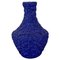 Brutalist Blue Vase from Silberdistel, 1960s 1