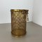 Hollywood Regency Gilded Waste Paper Basket by Li Puma, 1950s 5