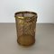 Hollywood Regency Gilded Waste Paper Basket by Li Puma, 1950s 4