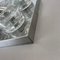 Metal Chrome Glass Wall Sconce, 1970s 15