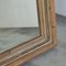 Large Rustic Mirror in Pine and Faded Paint, 1920s 4