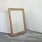 Large Rustic Mirror in Pine and Faded Paint, 1920s 9