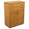 Mid-Century Bamboo, Rattan & Wicker Chest of Drawers, Italy, 1970s 1