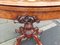 Victorian Burr Walnut Serpentine Card Table 2