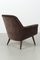 Vintage Brown Velvet Armchair 3