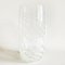 Jarrón vintage de cristal de Murano con remolino en blanco, años 50, Imagen 10