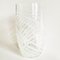 Vintage Murano Glass Vase with Swirl White, 1950s 11