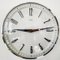 Horloge Murale Metamec Mid-Century en Chrome Blanc 1