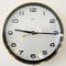 Mid-Century Metamec Wall Clock in White Gold 3