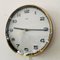 Mid-Century Metamec Wall Clock in White Gold 4