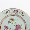 18th Century Chinese Famille Rose Hand Painted Blossoms Porcelain Plate, Image 4