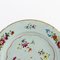 18th Century Chinese Famille Rose Hand Painted Blossoms Porcelain Plate, Image 4
