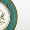 English 24kt Gold Porcelain Plate with Blossoms and Exotic Bird from Aynsley, Image 3