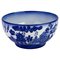 Chinese Willow Pattern Blue & White Porcelain Bowl, Image 1