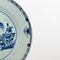 18th Century Chinese Hand Painted Blossom Garden Blue & White Porcelain Plate 3