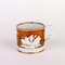 Taza Lustreware de crema Sunderland inglesa, siglo XIX, Imagen 3