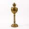 Art Nouveau Gilded Brass Oil Lamp, Early 20th Century, Image 4