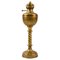Vergoldete Jugendstil Messing Öllampe, Frühes 20. Jahrhundert 1