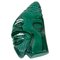 Malachite Geode Specimen African Figural Wall Sculpture 1