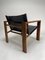 Mid-Century Armchairs in Wood & Leather attributed to Tarcisio Colzani, Italy, 1960s, Image 11