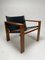 Mid-Century Armchairs in Wood & Leather attributed to Tarcisio Colzani, Italy, 1960s, Image 8
