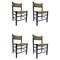 Mid-Century Dordogne Chairs in the style of Charlotte Perriand, 1960s, Set of 4 1