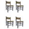 Mid-Century Dordogne Chairs in the style of Charlotte Perriand, 1960s, Set of 4, Image 1
