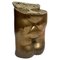 Bronze Sculpture Stool by Novello Finetti for Gavina, 1972, Image 1