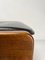 Set of Black Leather Model 121 Chairs attributed to Tobia Scarpa for Cassina, Italy, 1967, Image 6