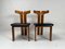 Dining Chairs in Walnut and Leather by Pierre Cardin, 1970s, Set of 6 10