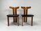 Dining Chairs in Walnut and Leather by Pierre Cardin, 1970s, Set of 6, Image 10