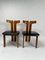 Dining Chairs in Walnut and Leather by Pierre Cardin, 1970s, Set of 6, Image 9