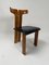 Dining Chairs in Walnut and Leather by Pierre Cardin, 1970s, Set of 6, Image 2