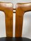 Dining Chairs in Walnut and Leather by Pierre Cardin, 1970s, Set of 6 13