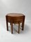 Wooden Nesting Tables, Italy, 1950s, Set of 3, Image 3