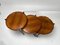 Wooden Nesting Tables, Italy, 1950s, Set of 3 5