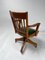 Mid-Century Office Chair in Wood, 1930s, Image 5