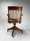 Mid-Century Office Chair in Wood, 1930s 6