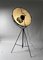 Vintage Floor Lamp in Original Black by Mariano Fortuny for Pallucco Italia, 1980s 3