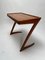 Vitage Wodden Side Table by Giuseppe Scapinelli, 1950s 1