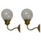 LP1 Wall Lamps from Azucena, 1950s, Set of 8 1