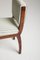 Vintage Italian Art Deco Chairs by Melchiorre Bega, 1930s, Set of 4, Image 6