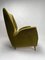 Wingback Armchairs by Gio Ponti for Isa, 1950s, Set of 2, Image 2