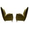 Wingback Armchairs by Gio Ponti for Isa, 1950s, Set of 2, Image 1