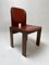 Sedie nr. 121 in pelle di Afra & Tobia Scarpa per Cassina, 1967, set di 2, Immagine 2