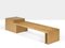 Banc Monumental en Bois par Bruno Nanni, 1970s 1