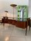Large Wood and Brass Desk by Vittorio Dassi, 1950s, Image 2